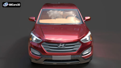 Hyundai Santa Fe Sport 2013 3D Model