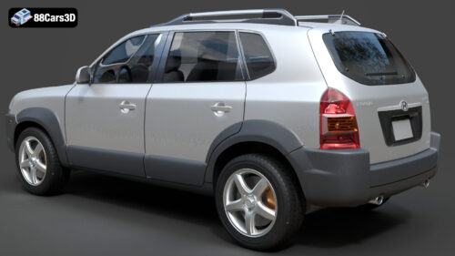 Hyundai Tucson 3D Model
