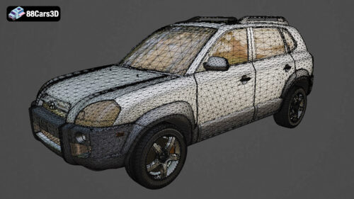 Hyundai Tucson 3D Model