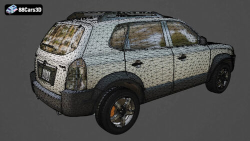 Hyundai Tucson 3D Model