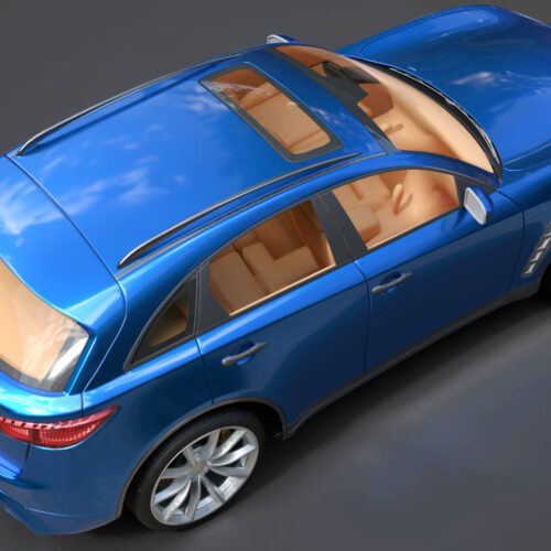 Infiniti FX 3D Model
