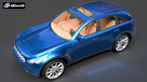 Infiniti FX 3D Model