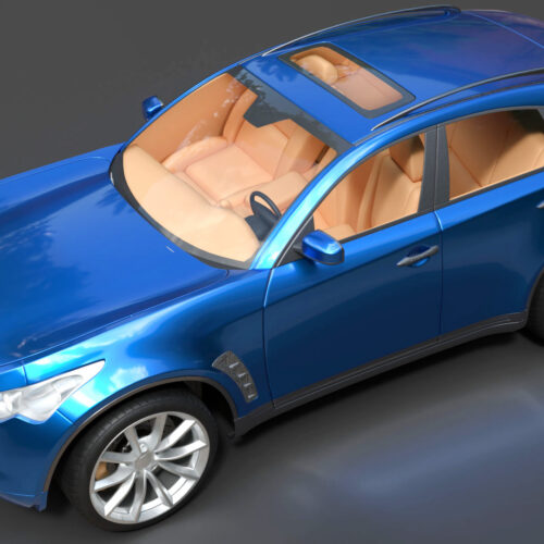 Infiniti FX 3D Model