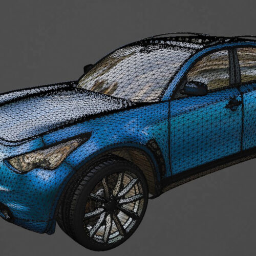 Infiniti FX 3D Model