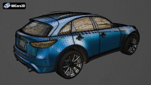 Infiniti FX 3D Model