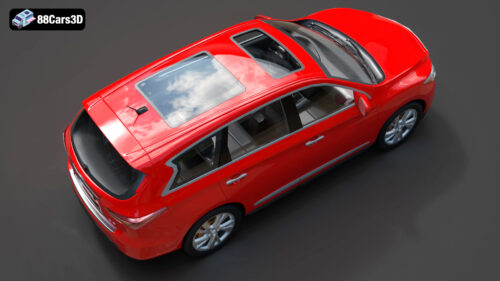 Infiniti JX 2013-005 Infiniti JX 2013 3D Model