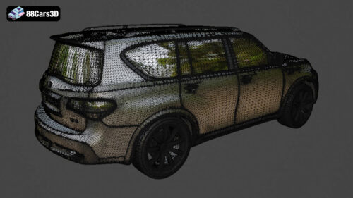 Infiniti QX56 3D Model