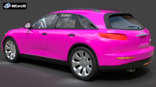 Infiniti FX45 3D Model