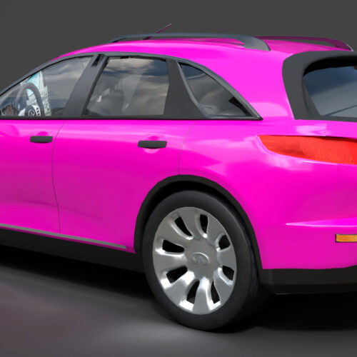 Infiniti FX45 3D Model