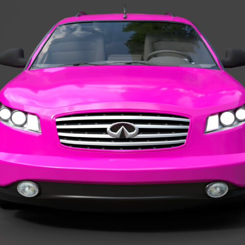Infiniti FX45 3D Model