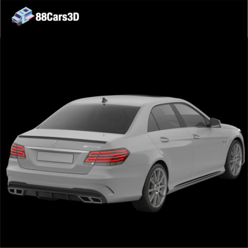 Mercedes E Class W212 Restyling 3D Model