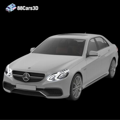 Mercedes E Class W212 Restyling 3D Model