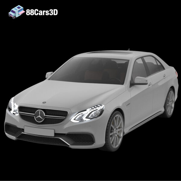 Mercedes E Class W212 Restyling 3D Model