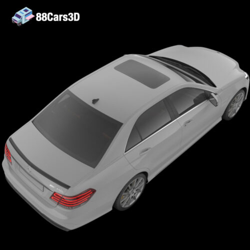 Mercedes E Class W212 Restyling 3D Model