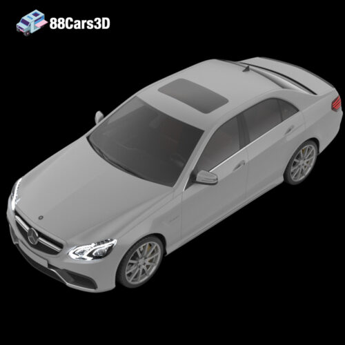 Mercedes E Class W212 Restyling 3D Model