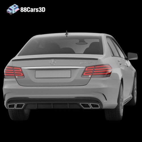 Mercedes E Class W212 Restyling 3D Model