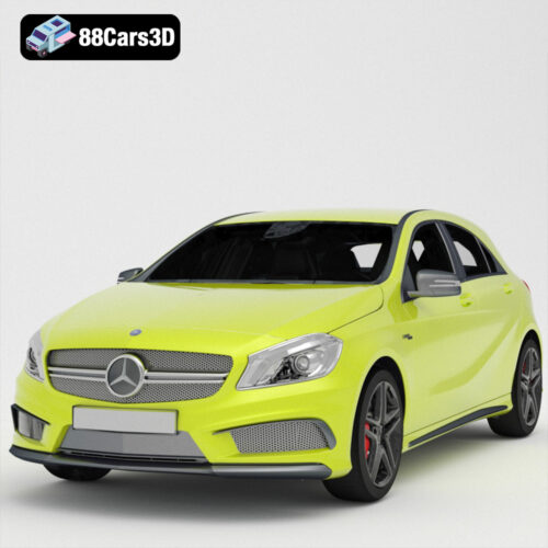 Mercedes Benz A45 3D Model