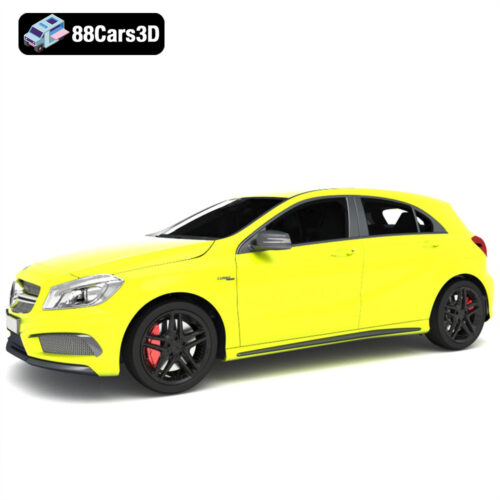 Mercedes Benz A45 3D Model