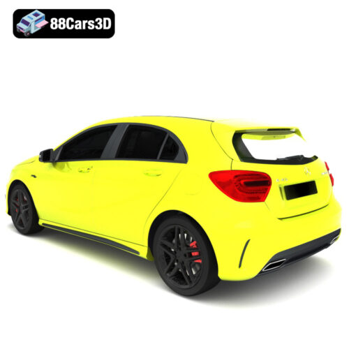 Mercedes Benz A45 3D Model