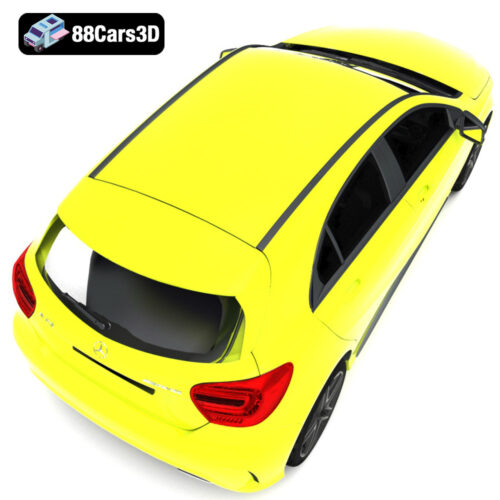 Mercedes Benz A45 3D Model