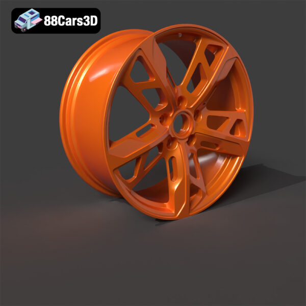 Rim Split Spoke 3D Model