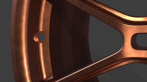 Rim 5-11 Rim Multi Spoke Pattern 3D Model