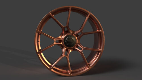 Rim 5-3 Rim Multi Spoke Pattern 3D Model