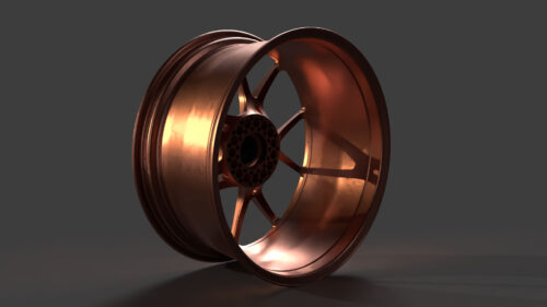 Rim 5-7 Rim Multi Spoke Pattern 3D Model