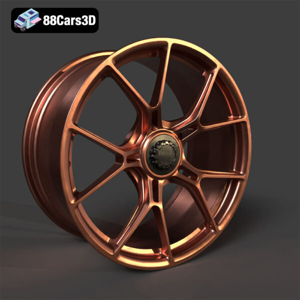 Rim Multi Spoke Pattern 3D Model