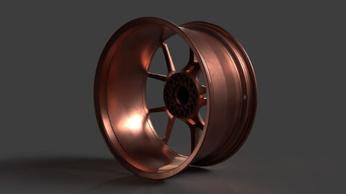 Rim 5-9 Rim Multi Spoke Pattern 3D Model