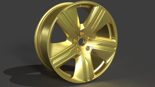 BBS CH R Wheels Rim 3D Model