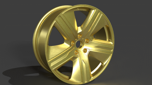 BBS CH R Wheels Rim 3D Model