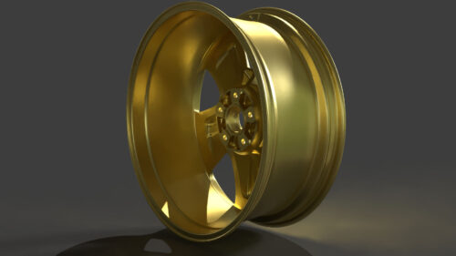 BBS CH R Wheels Rim 3D Model