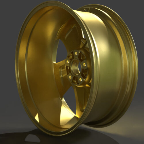 BBS CH R Wheels Rim 3D Model