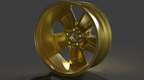 BBS CH R Wheels Rim 3D Model