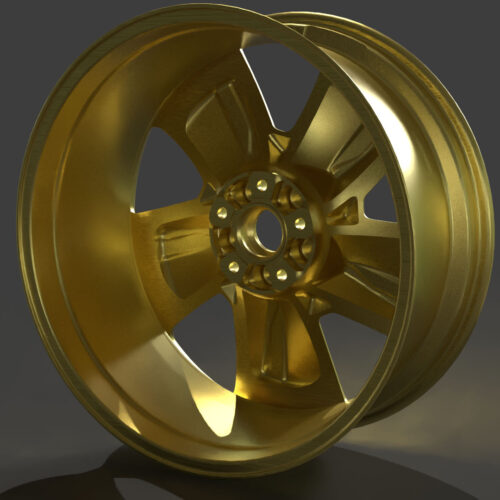 BBS CH R Wheels Rim 3D Model