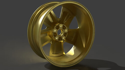 BBS CH R Wheels Rim 3D Model