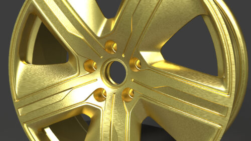 BBS CH R Wheels Rim 3D Model