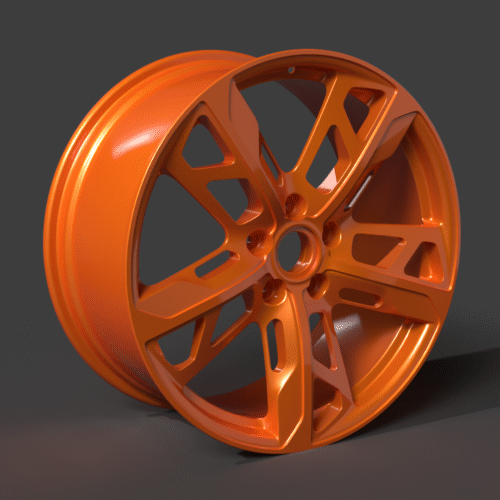 Rim Split Spoke 3D Model