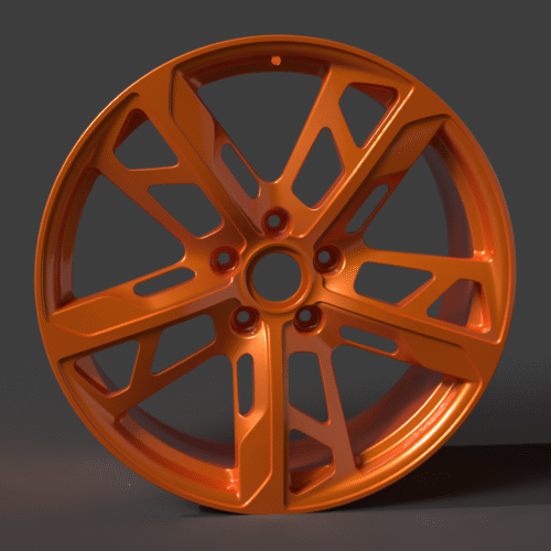 Rim Split Spoke 3D Model