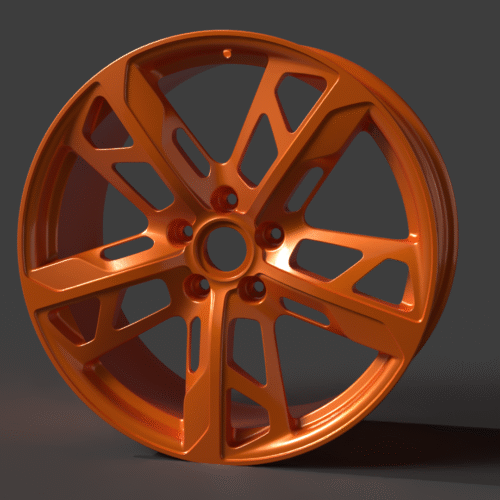 Rim Split Spoke 3D Model