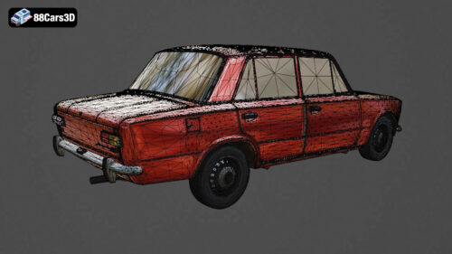 VAZ 2101 3D Model