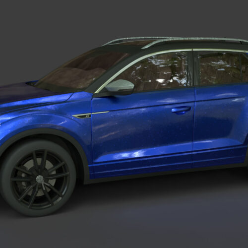 Volkswagen T-Roc R 3D Model
