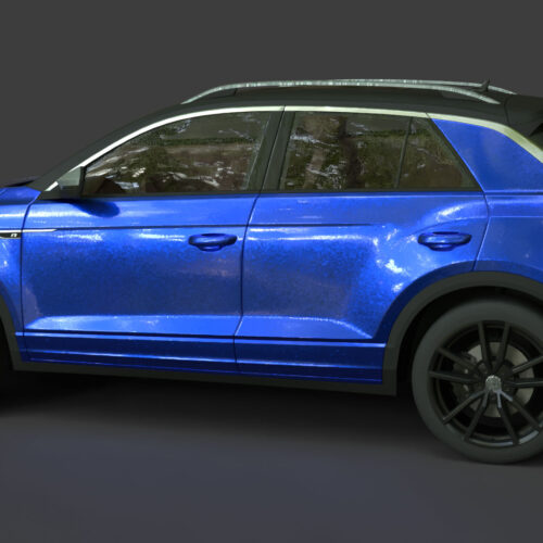 Volkswagen T-Roc R 3D Model
