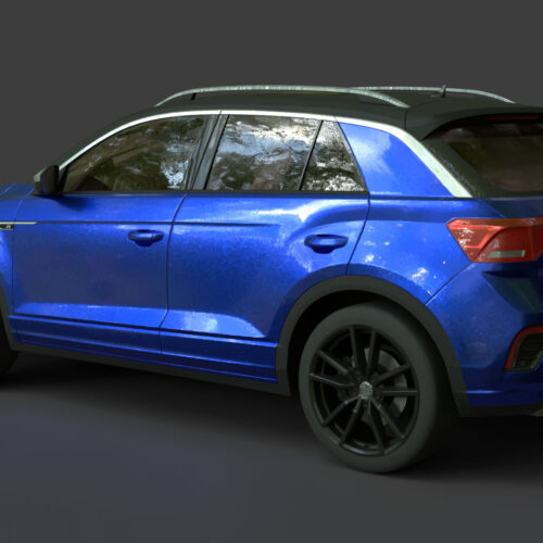 Volkswagen T-Roc R 3D Model