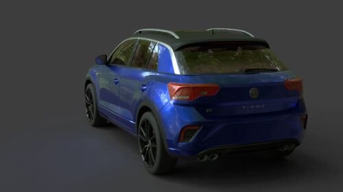 Volkswagen T-Roc R 3d Model 5 Volkswagen T-Roc R 3D Model