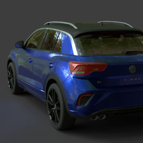 Volkswagen T-Roc R 3D Model