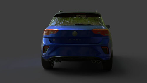 Volkswagen T-Roc R 3d Model 6 Volkswagen T-Roc R 3D Model