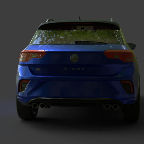 Volkswagen T-Roc R 3D Model