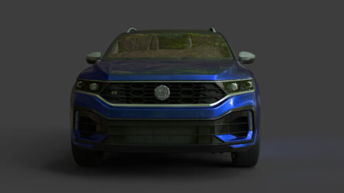 Volkswagen T-Roc R 3d Model 7 Volkswagen T-Roc R 3D Model